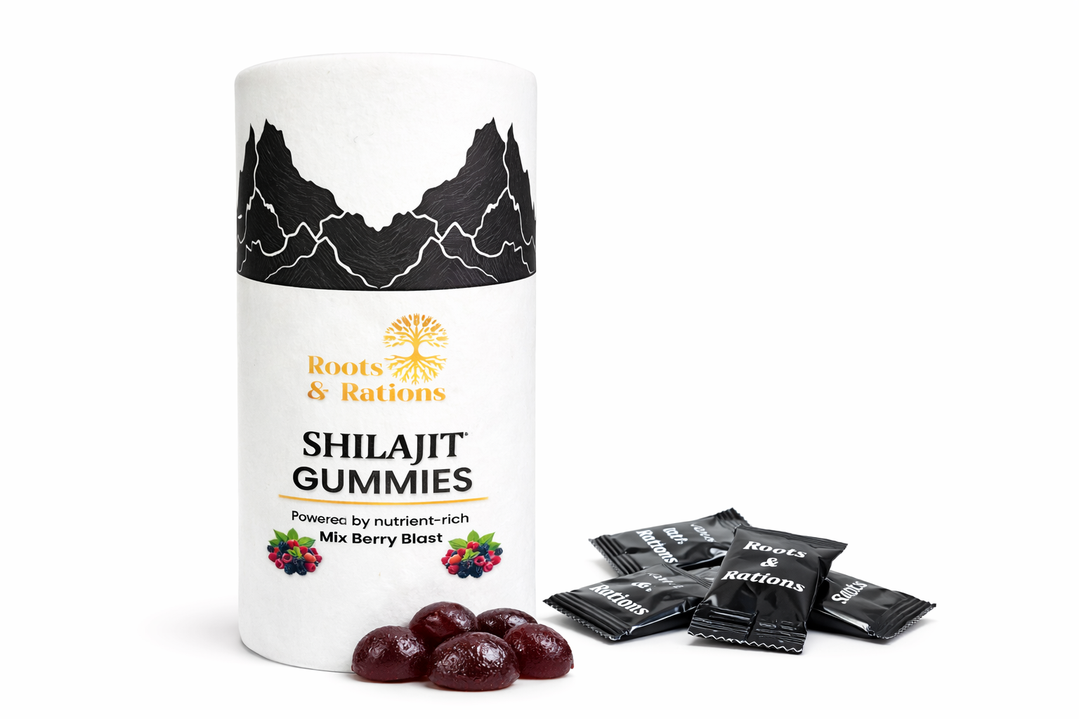Shilajit Gummies | 75% Fulvic Acid | Botanical Blend