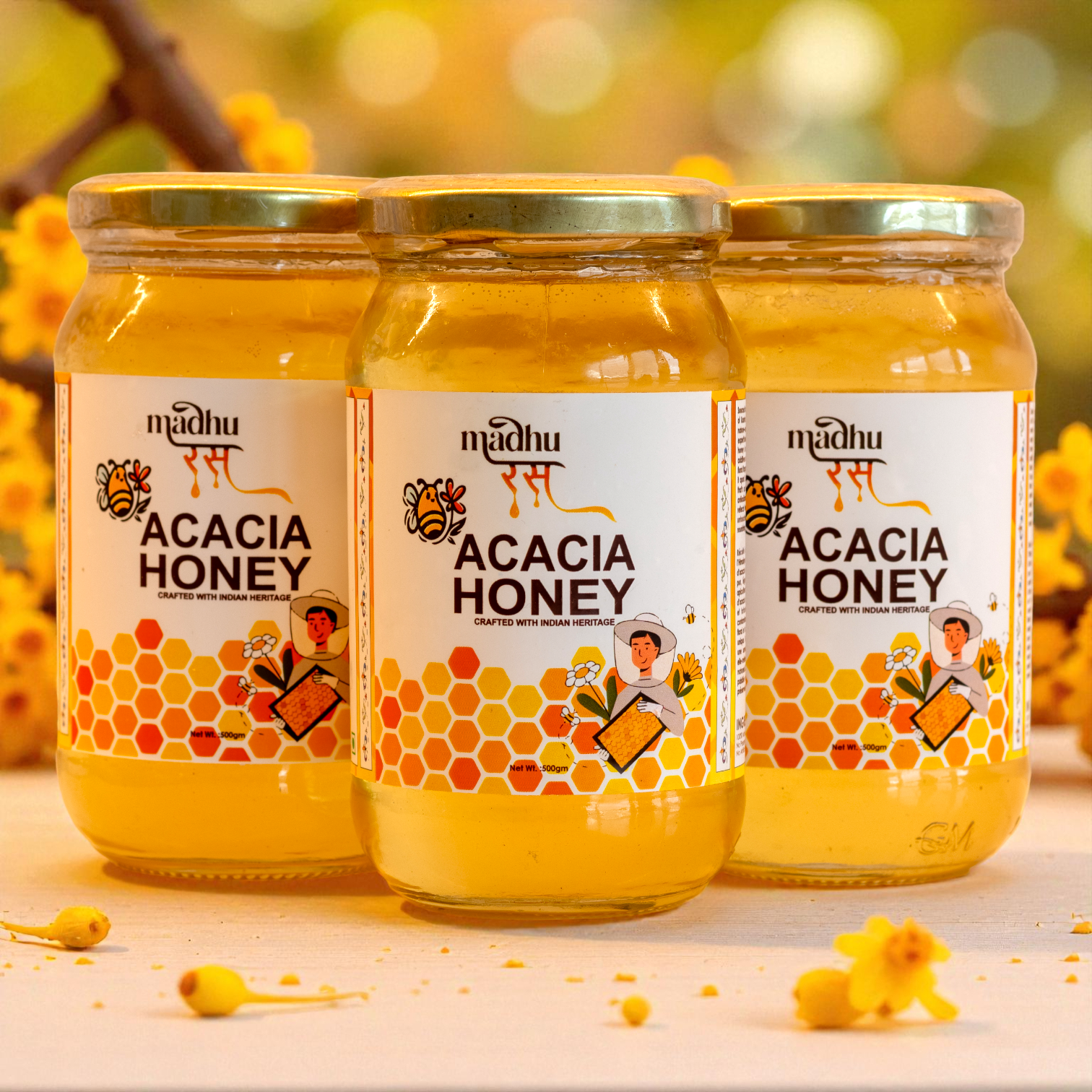 MadhuRas Acacia Honey