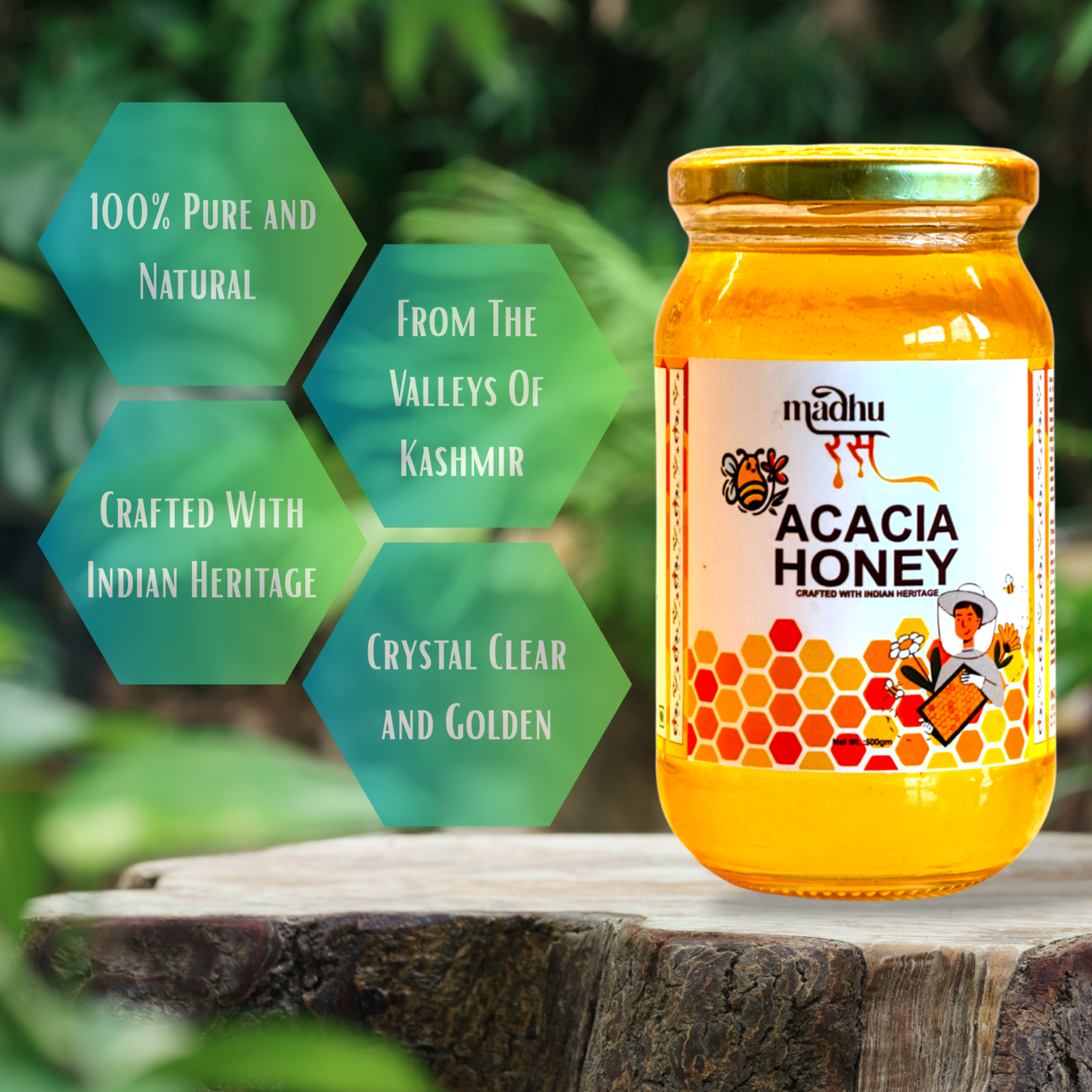 MadhuRas Acacia Honey